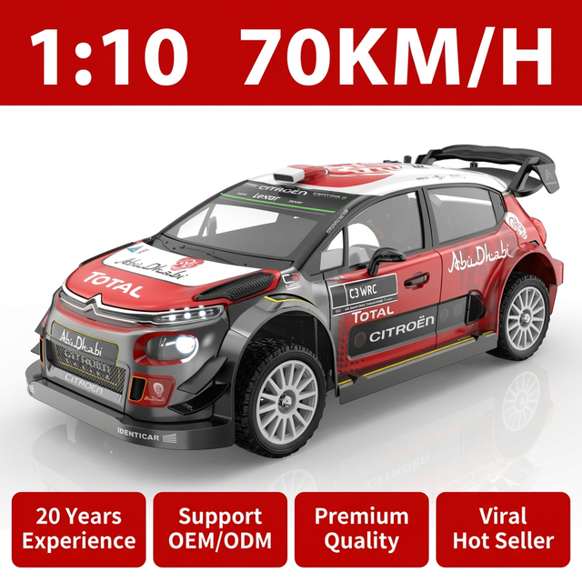 LJ 10303 1/10 Scale Brushless RC Drift Car 4WD High Speed 70km/h GPS Remote Control Racing Vehicle ESP Gyro System RTR Charger