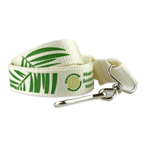 Explosive Models Eco Friendly 1 Color Silk Screen Printing Dyeing Biodegradable Bamboo Fiber Cotton Lanyards on New Year