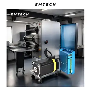 EMTECH 2 محرك هجين متدرج هجين 1.8 درجة إغلاق 86BYG250-150B محرك ومجموعة تحكم مغلقة الحلقة عالية الكفاءة NEMA