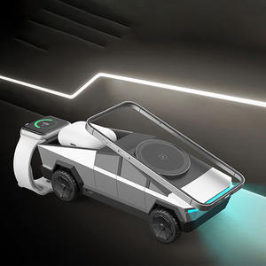 <strong>Qi</strong> Cybertruck 15W Fast Charging 3-in-1 Unique Gadgets Magnetic Wireless <strong>Charger</strong> Magnetic Unique Gadgets Mobile <strong>Charger</strong> Factory - Product Image 3
