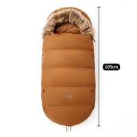 Produits pour bébés Poussette une pièce Poussette Nylon Polyester Garder au chaud Imperméable Résistant à l'huile Poussette Chancelière