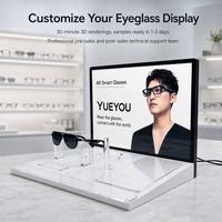 Support d'affichage pour lunettes intelligentes AR en acrylique transparent de qualité supérieure, réglable, imprimé sur mesure, écologique, léger, moderne, pour comptoir