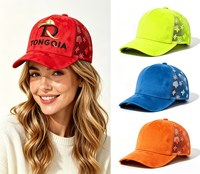 Gorra Trucker de Malla Bordada Personalizada SY, Transpirable, Impermeable, con Visera Curva, Gorra de Béisbol, Logotipo Personalizado OEM, Deportiva para Exteriores
