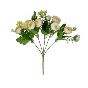 Flores Decorativas E Plantas Centro Peça Mesa Decorações Flores Qua Azul Artificial Dandelion Flores Hastes - Product Image 1