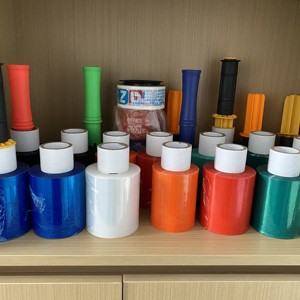 Impacchettamento <span class=keywords><strong>Film</strong></span> <span class=keywords><strong>estensibile</strong></span> che ha due lati estesa nucleo di carta come manico e comodo da usare - Product Image 6