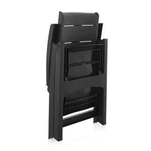 Poltrona Reclinabile in Legno (Confezione da 2) Sedia da Giardino Pieghevole ad Alto Comfort e Resistente ai Raggi UV, Arredo da Esterno in Polipropilene - Product Image 4