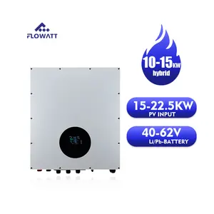 Flowatt Hot Selling Competitive price 15KW Inversor Solar Híbrido MPPT no Inversor Solar Grid Para Uso Doméstico