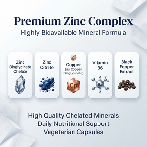 Cápsulas de Complejo de Zinc OEM ODM 30mg 60 Unidades a Granel Marca Privada - Product Image 4