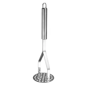 Stainless Steel Manual Potato Mud Presser Fruit Potato Ricer Press Smash Pumpkin Vegetable Garlic Potato Masher