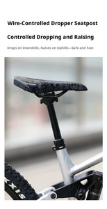 Bicicleta de Montaña de Fibra de Carbono de Alta Calidad, 12 Velocidades, Suspensión Delantera, Asiento Cómodo, Ruedas de Aluminio Resistentes - Product Image 5