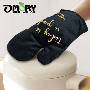 Guantes de Cocina OMORY de Algodón Grueso Resistentes al Calor, Guantes de Cocina Resistentes a Altas Temperaturas para Barbacoa y Repostería - Product Image 6