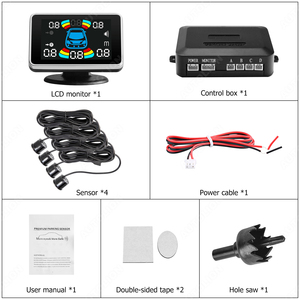 Phổ 4-cảm biến đậu xe Radar không thấm nước & bền cho tất cả các loại xe - Product Image 3