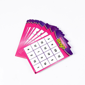 Cartes de <span class=keywords><strong>bingo</strong></span> avec logo personnalisé réutilisables en papier écologique Cartes de <span class=keywords><strong>bingo</strong></span> déchirent les cartes de <span class=keywords><strong>bingo</strong></span> imprimées sur mesure de différentes tailles - Product Image 4