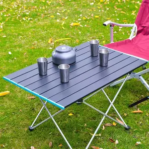 Portable Dining Cconsole Lift Camping Picnic Folding Table for Outdoor