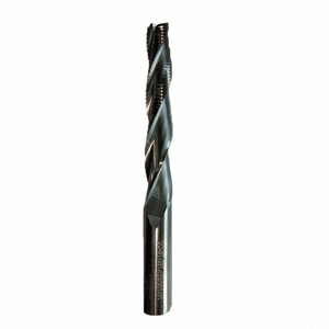 Máquina enrutadora CNC 8*50*100*8 * 3F TCT broca recta 6mm 8MM 16mm Molino de extremo de estaño fresado en espiral puerta bloqueo agujero recorte OEM/ODM - Product Image 2