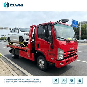 1SUZU KV600 Camion de <span class=keywords><strong>d</strong></span>épannage à plateau 2-<span class=keywords><strong>en</strong></span>-1 4x2 pour le sauvetage urbain et le <span class=keywords><strong>remorquage</strong></span> de véhicules <span class=keywords><strong>d</strong></span>épannés - Product Image 4