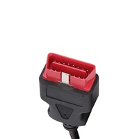 Cable de 16 pines macho a DB15P hembra con arnés de Cable OBD2 DB 15 para interfaz VGA, diagnóstico, programación artesanal