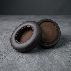 Ear <b>Pads</b> For Edifier W855BT Headphones Black And Brown Replacement Protein Leather Ear <b>Cushions</b> With Noise Isolation - Product Image 6