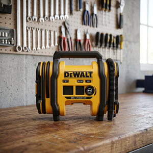 20V MAX DIY Portable Tire Inflator Air Compressor Brushless Lithium-Ion Battery-Powered Electric Air Pump <b>LED</b> <b>Light</b> 500CFM - Product Image 3