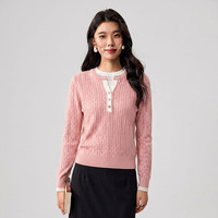Vente directe d'usine, vêtements en tricot pour femmes, pull en laine mélangée à manches longues pour tenues décontractées