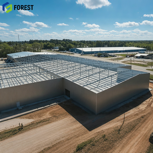 Industry Seismic Resistant Industrial Steel Structure Warehouse <b>Bolted</b> Connection Commercial Complex - Product Image 1