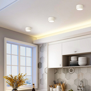 Lámpara empotrada minimalista moderna de 5W 7W LED de montaje en superficie con ángulo de haz de 120 grados para sala de estar, dormitorio, pasillo, hotel. - Product Image 2