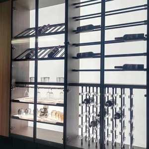 ตู้ครัวสำเร็จรูปทันสมัยแบบโมดูลาร์ ผลิตจากไม้อัดเคลือบแลคเกอร์ เป็นมิตรกับสิ่งแวดล้อม พร้อมผนังกันเปื้อนอะคริลิก ตะกร้าลิ้นชัก และสามารถปรับแต่งได้ทั้งหลังบ้าน - Product Image 4