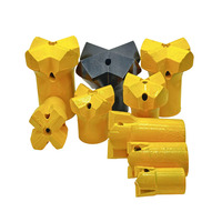Vente directe du fabricant, prix bas, foret croisé en carbure de tungstène de 30 mm pour le forage de roche dans les mines de cuivre, marque JinDu
