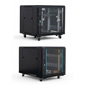 Tủ dữ liệu 12/16/20/24/28/32/38/42U 600*1000mm Tầng-đứng máy chủ <span class=keywords><strong>Rack</strong></span> 19inch Mạng Giá tủ với cổ phiếu cửa kính - Product Image 2