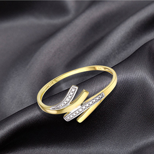 14K anello <span class=keywords><strong>solitario</strong></span> in <span class=keywords><strong>oro</strong></span> rosa con diamanti e <span class=keywords><strong>oro</strong></span> certificato anello per fidanzamento e gioielli da sposa - Product Image 2