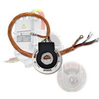 Encodeur Absolu Haute Durabilité 12 Bits Magnétique Passif IP69 pour Moteurs Électriques Diamètre Extérieur 52mm Ouverture du Rotor 18mm