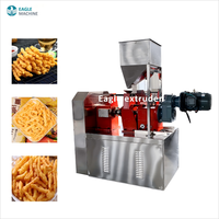 Ligne avancée d'extrusion de collations Cheetos Kurkure Machine de friture de bouffée de maïs entièrement automatisée pour la production de collations savoureuses et croustillantes