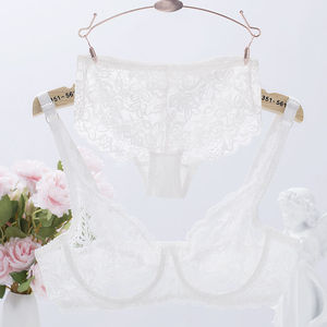 Sujetador YIYI Sexy de Encaje Completo, Ultrafino, Transpirable, con Push-Up y Soporte, Suave, Cómodo y Ligero para Mujeres Jóvenes - Product Image 4