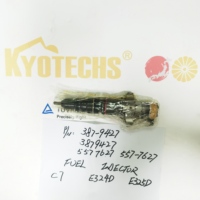 Pompe à injection de carburant pour excavatrice C7 Engine E324D E325D, injecteur 387-9427 3879427 5577627 557-7627