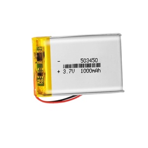 Có thể sạc lại một + lớp Pouch Lithium Ion Battery-503450 lithium có thể sạc lại Polymer Li ion Li-ion pin 3.7V 1000mAh 503450 - Product Image 1