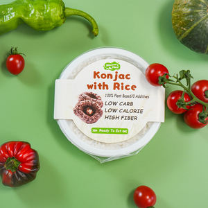 <span class=keywords><strong>Riz</strong></span> au konjac prêt pour micro-ondes Low Calorie Keto Diet Food Instant 2 Min Repas pour le travail et la perte de poids Vegan Sans gluten - Product Image 2