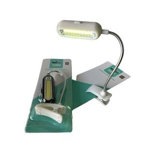 Led <b>Desk</b> Lamp With Clip Flexible Neck 12 Led Bulbs For Reading <b>Study</b> Work - Product Image 1