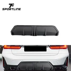 REAL CARBON Rear Bumper Diffuser Lip For BMW G20 G28 LCI 320i 330i M-Sport 2022 2023