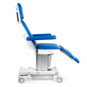 अस्पताल के लिए एडजस्टेबल बैकरेस्ट और आर्मरेस्ट एर्गोनोमिक पीसी चमड़े की उपचार तालिका - Product Image 3