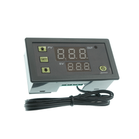 Mini Controlador de Temperatura Digital W3230, 12V 24V 220V, Termostato, Regulador de Calefacción y Refrigeración, Termorregulador con Sensor