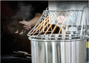 Amasadora Espiral Comercial Confiable, Mezcladora Vertical de Acero Inoxidable de Grado Alimenticio con Velocidad Ajustable, Nueva - Product Image 3