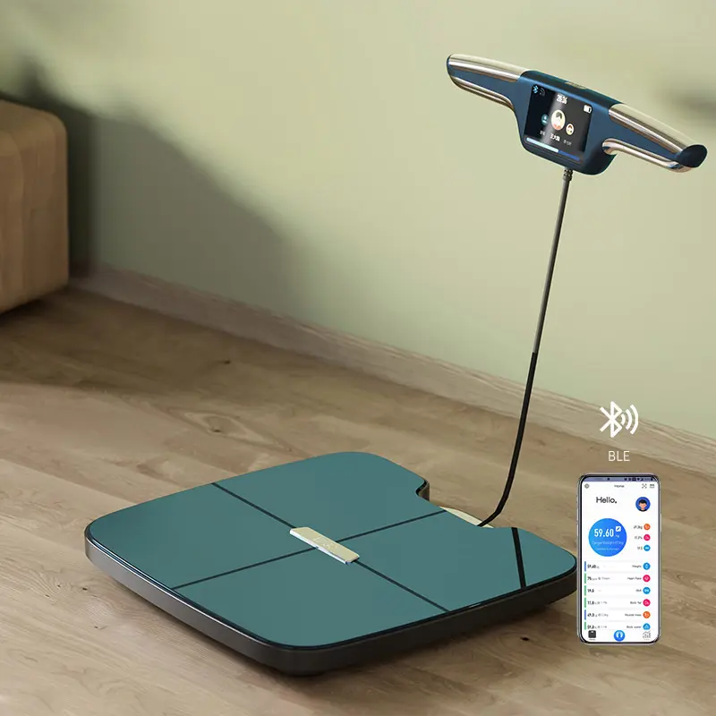 Timbangan badan kamar mandi Digital 180kg, APP pintar penganalisa tubuh manusia pribadi elektronik dalam tubuh penganalisa lemak