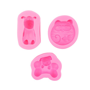 Diy Gebakken Goudvis Kattenbot Hond Aromatherapie Handzeepvorm Siliconen Fondant Hand Gips Maken Schimmel - Product Image 2