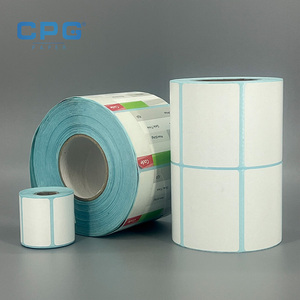 Etiqueta Térmica Directa sin Fenol de 100x150mm y 135gsm para Centro de Logística Transfronteriza, Etiqueta de Envío 4x6, Venta al por Mayor del Fabricante - Product Image 1