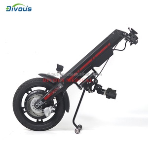 Nouveau produit : Handbike électrique 16 pouces 48V 800W pour fauteuil roulant sportif, attache pour fauteuil roulant, handcycle - Product Image 1