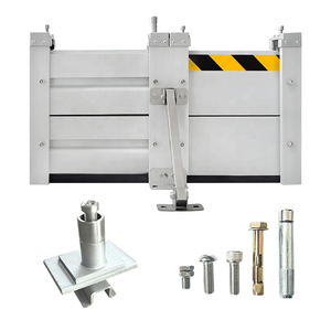 Özelleştirilmiş Tokalı Sel Kapısı, Su Bariyeri, Otomatik Kontrollü Sel Bariyeri, Ev Koruması için Alüminyum Sel Bariyeri - Product Image 1