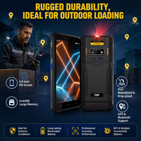 Computadora Portátil con Escáner de Códigos de Barras 1D/2D, Android 14, Pantalla de 5.5 Pulgadas, 64GB ROM + 6GB RAM, Procesador MT8781, Colector de Datos, en Stock