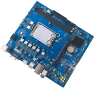 Motherboard Desktop M-ATX H610M-PLUS Baru dengan Chipset Intel H610 LGA1700 untuk SATA M.2, Slot RAM DDR4 Ganda 32GB