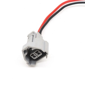 <span class=keywords><strong>2</strong></span>-Way elettrico iniettore di carburante femmina cavo connettore per Aveo Optra mitrici Ford per Toyota Suzuki PBT per automobili - Product Image 3