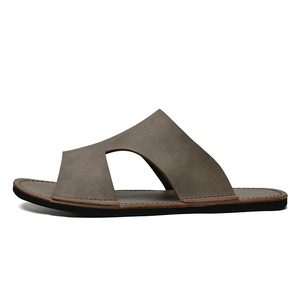 Sandalias Casuales de Verano para Hombre, Talla Grande, Parte Superior de PVC, Suela de EVA, Estilo Retro para Playa, Pantuflas - Product Image 1